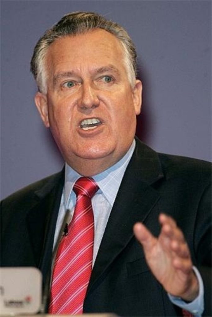 Northern Ireland secretary Peter Hain condemns Belfast violence