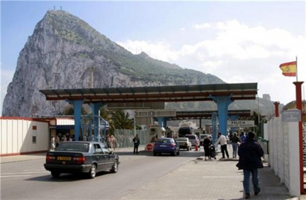 Today's flight into Gibraltar was an historic occasion