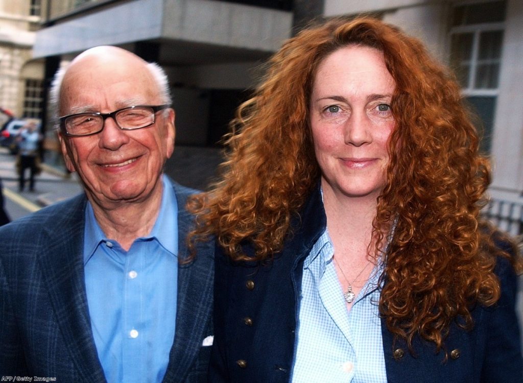 Ms Brookes was one of the most prominent of Murdoch's allies