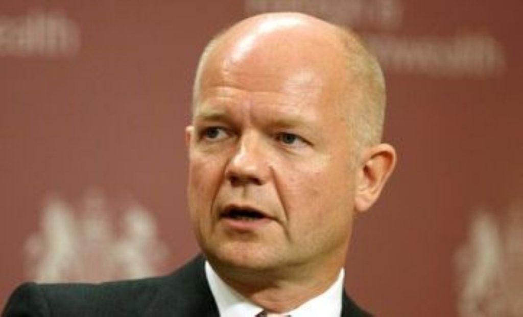 William Hague wants to draw line under UK