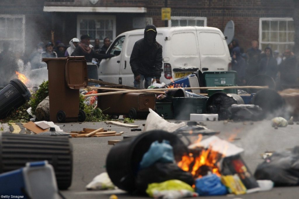 Gangs played a key role in August 2011