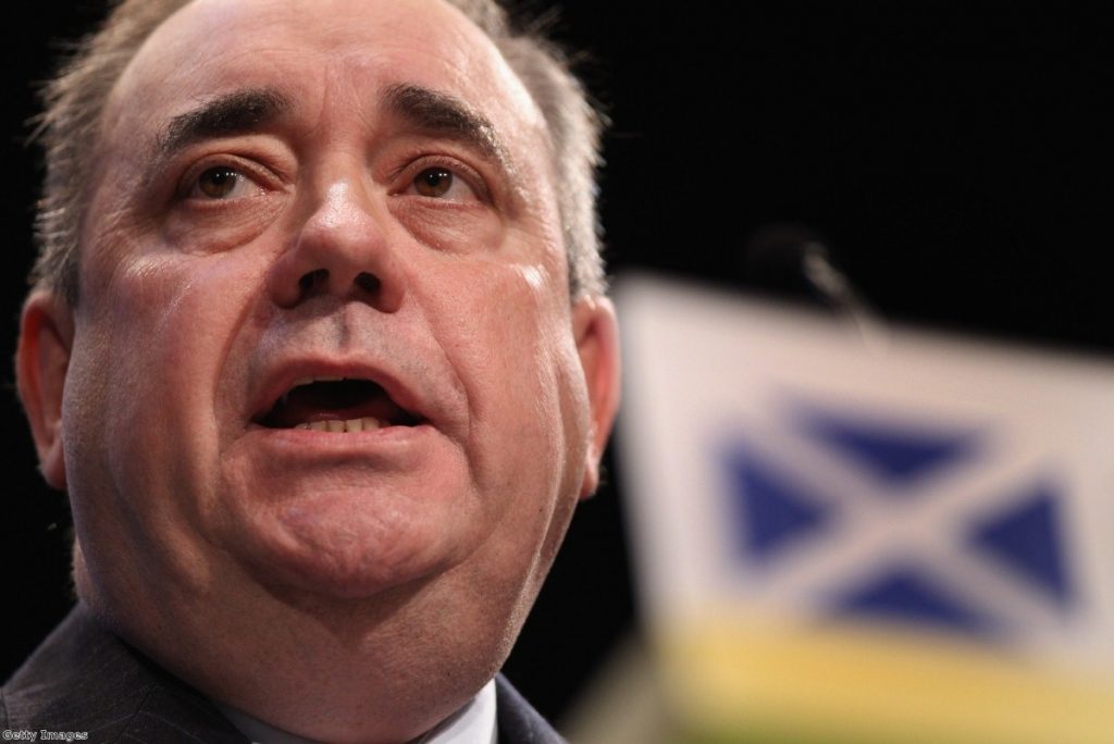 Alex Salmond says the Scottish government will assess Westminster