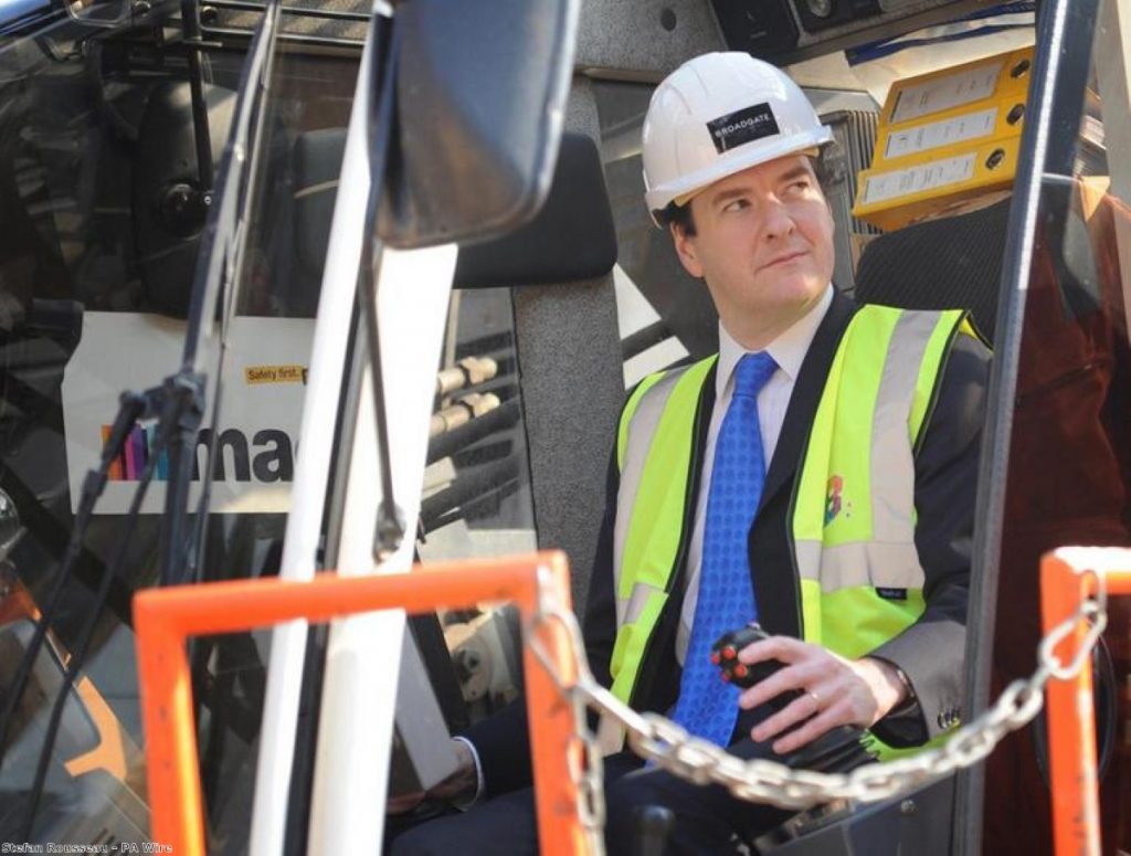 Osborne: small print plan to sell off British assets 