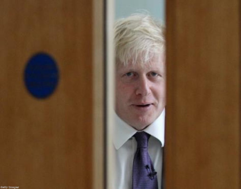 Boris: Taking aim at Danny Alexander