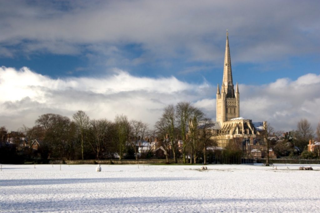 Norwich Cathedral - a symbol of the Church of England