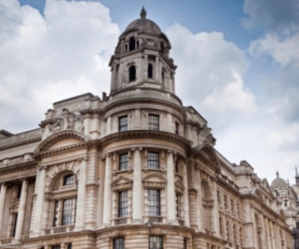 The old Ministry of Defence building in Whitehall, where ministers have denied a D-notice cover-up