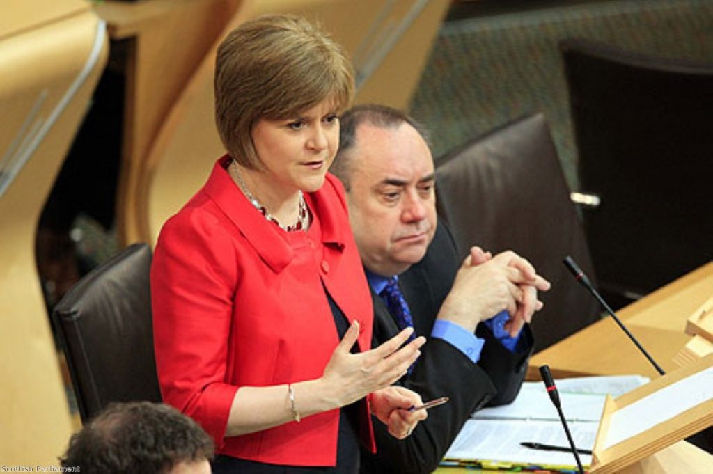 Nicola Sturgeon, Scotland's next first minister, is pushing the debate forwards again