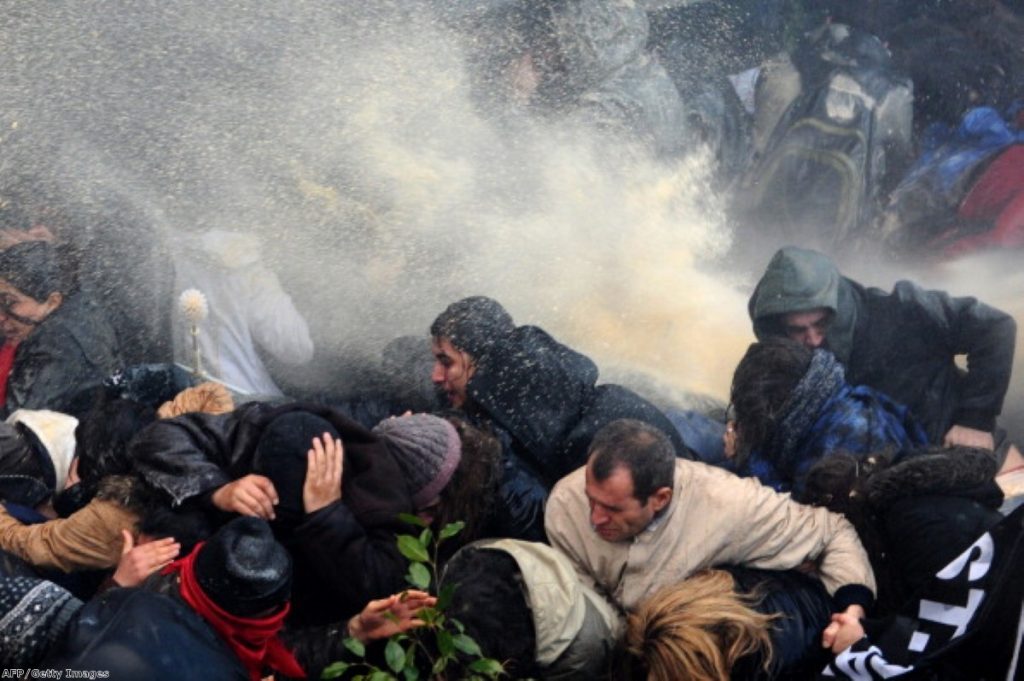 Water cannon have been responsible for the deaths and serious injuries of protesters