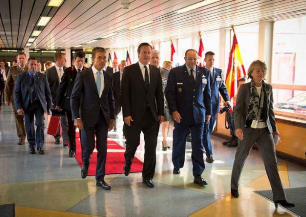 David Cameron at Nato