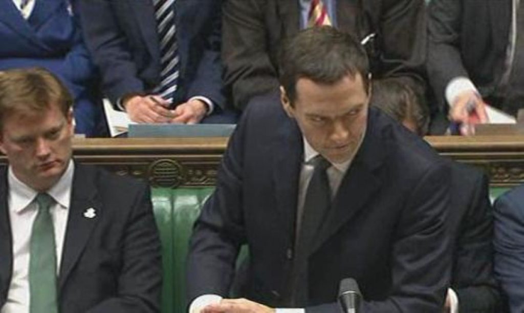 Managing impressions: Osborne doesn