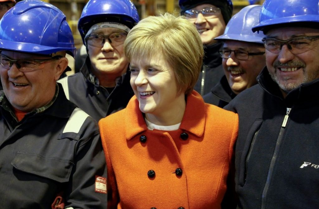 Nicola Sturgeon is getting rather good at baiting David Cameron