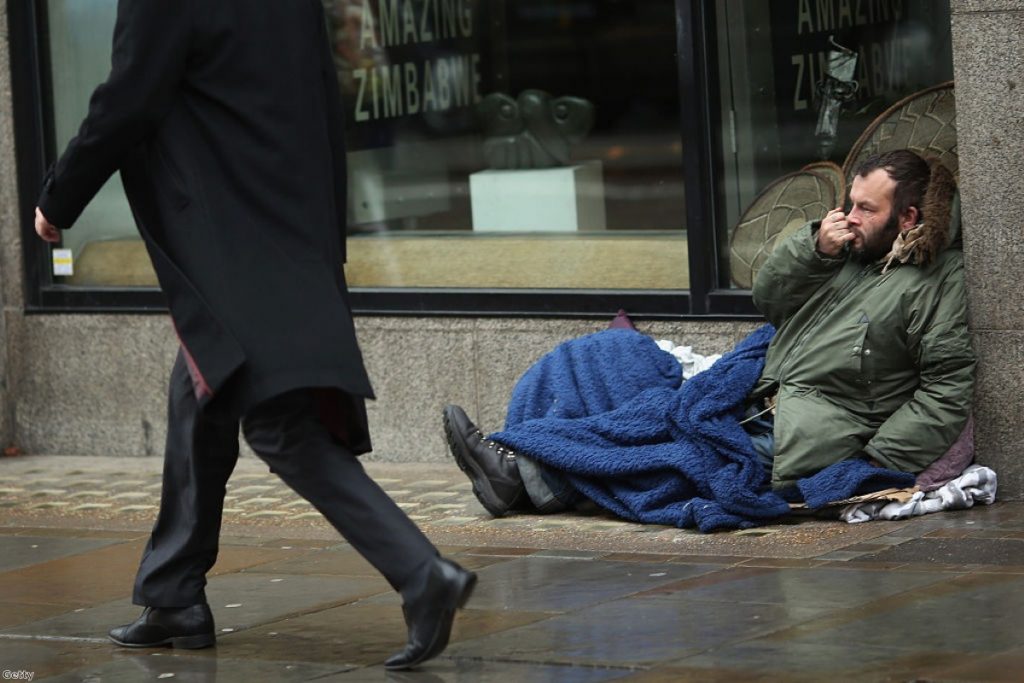 Homelessness in the UK is soaring