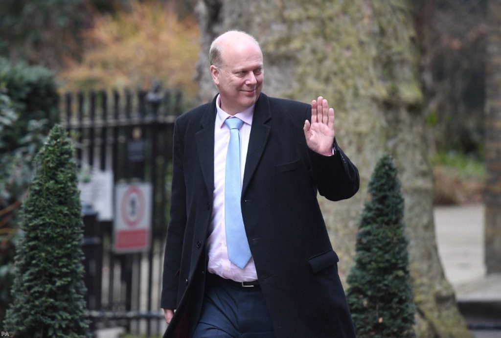 Chris Grayling | Copyright: PA