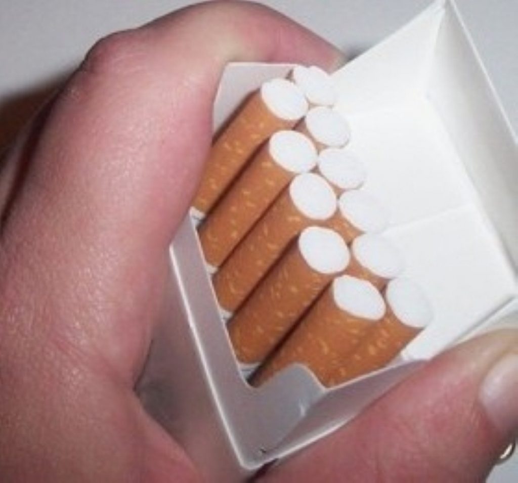 Widow sues tobacco giant