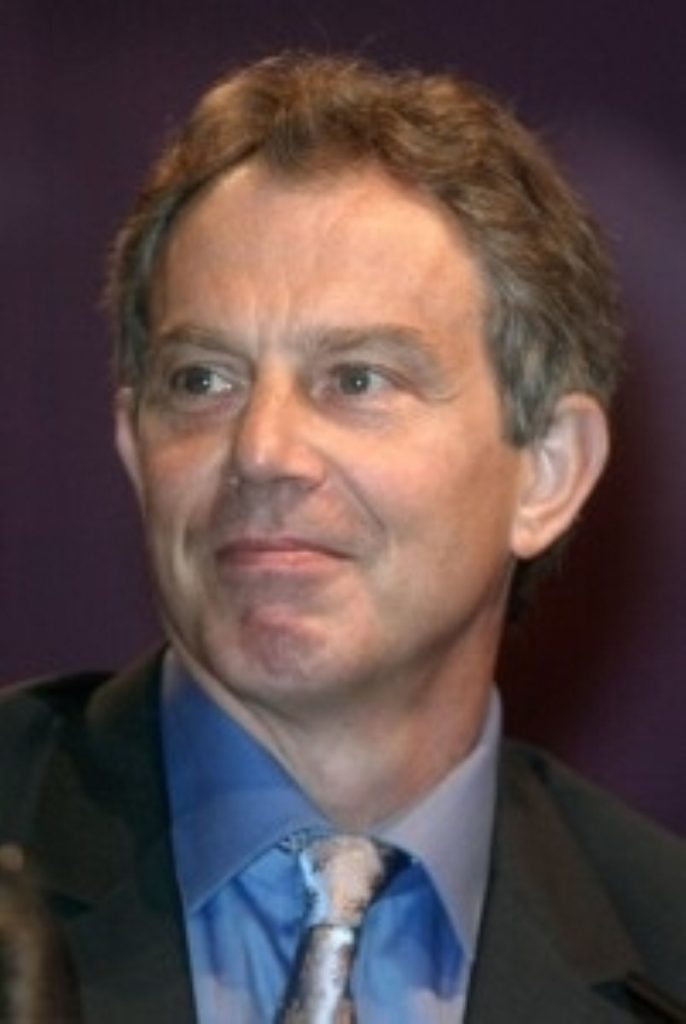 Blair: economic record will be at the centre of the campaign