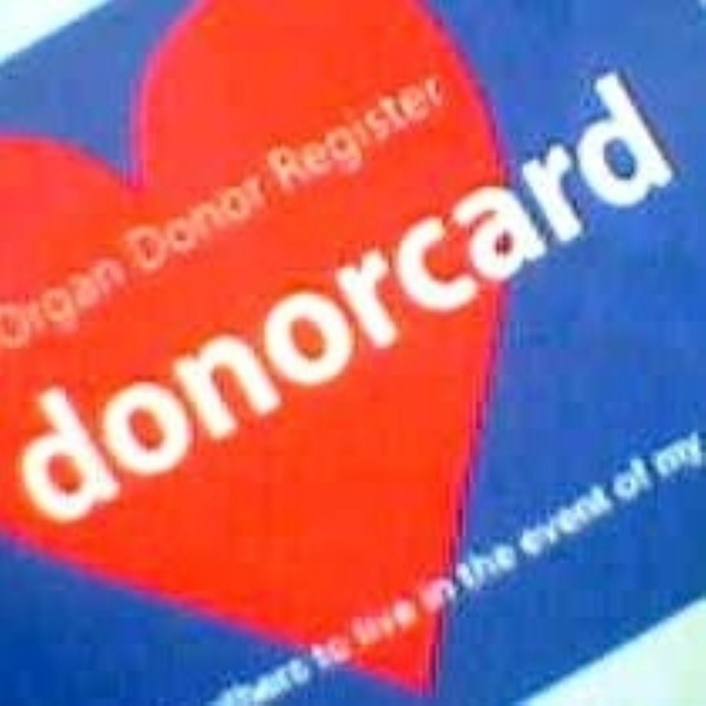 Only 27% of Brits are on the organ donation register