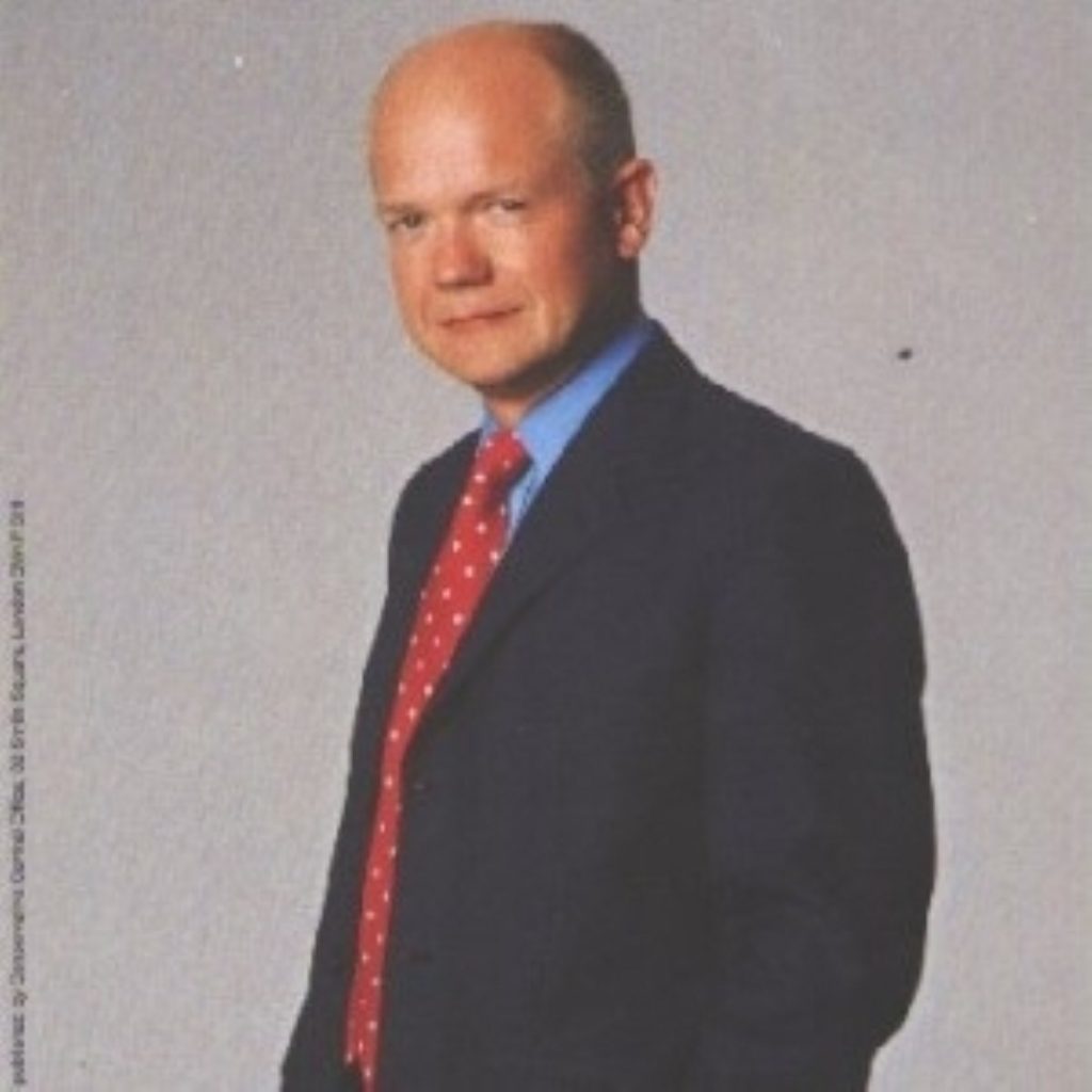 Hague has no desire to be leader again