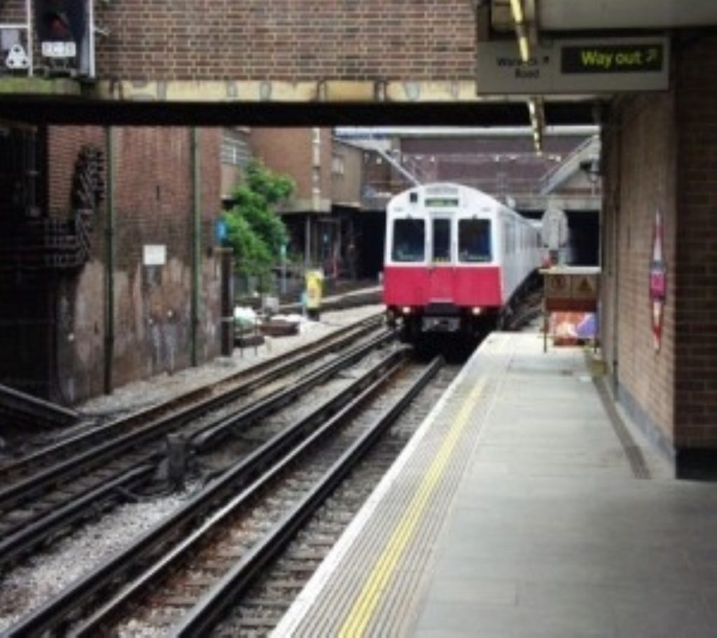 Christmas cheer for Tube commuters