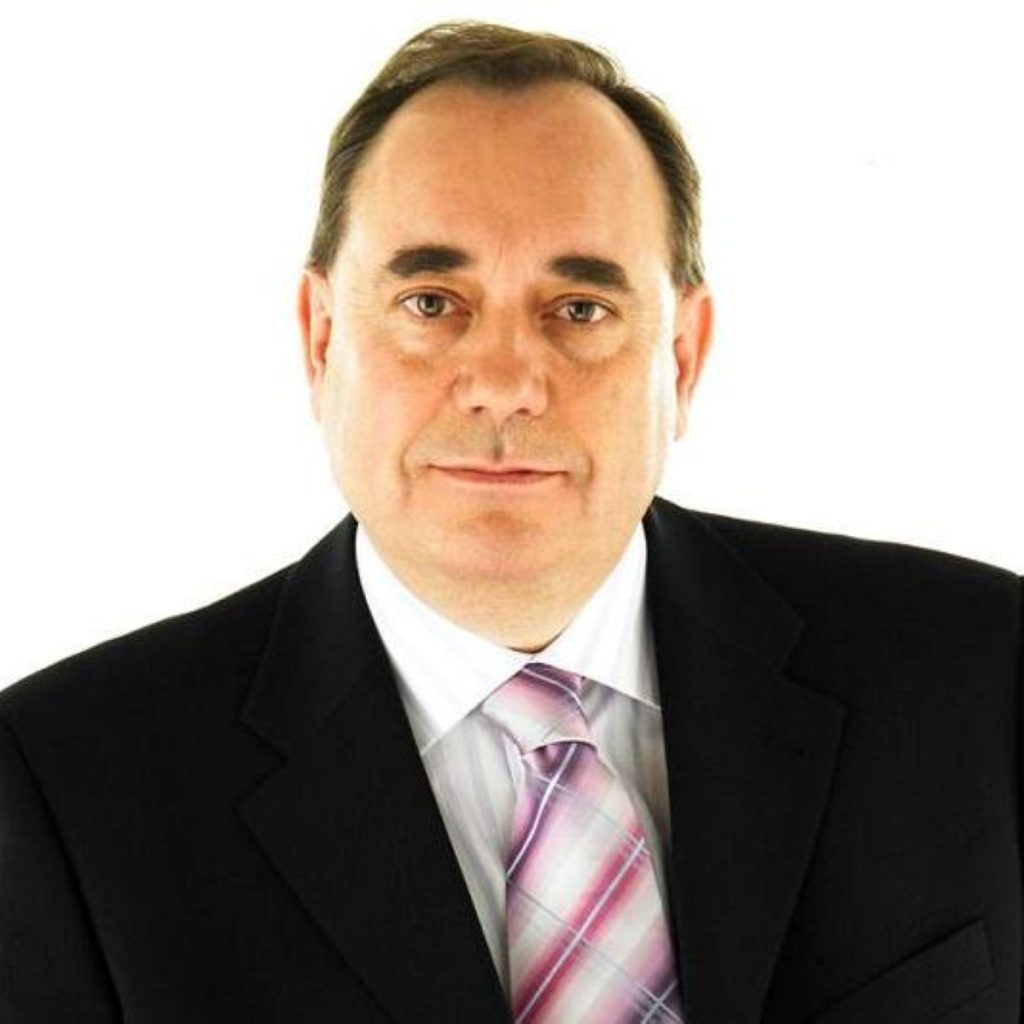 Alex Salmond wants to advance his National Conversation agenda