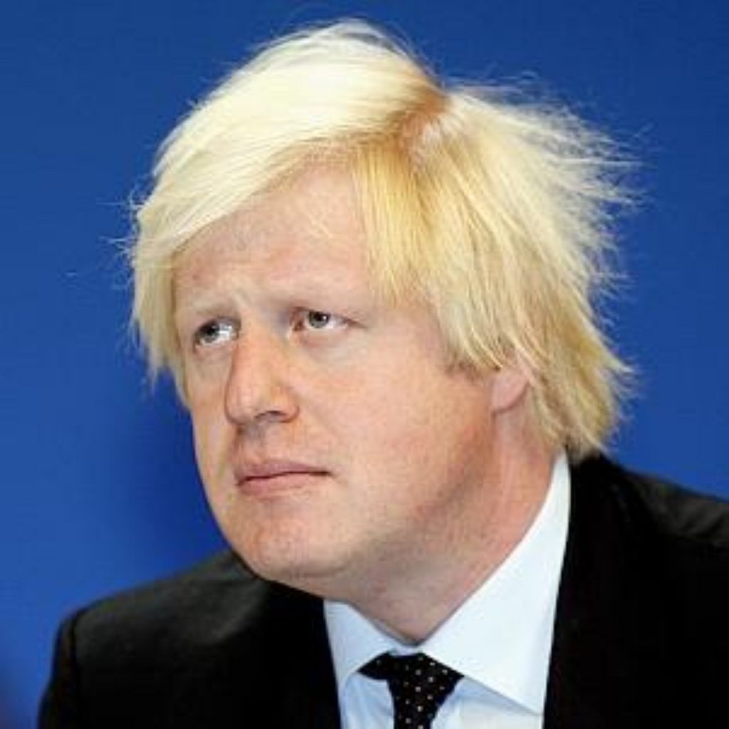 Boris one point behind mayor Ken