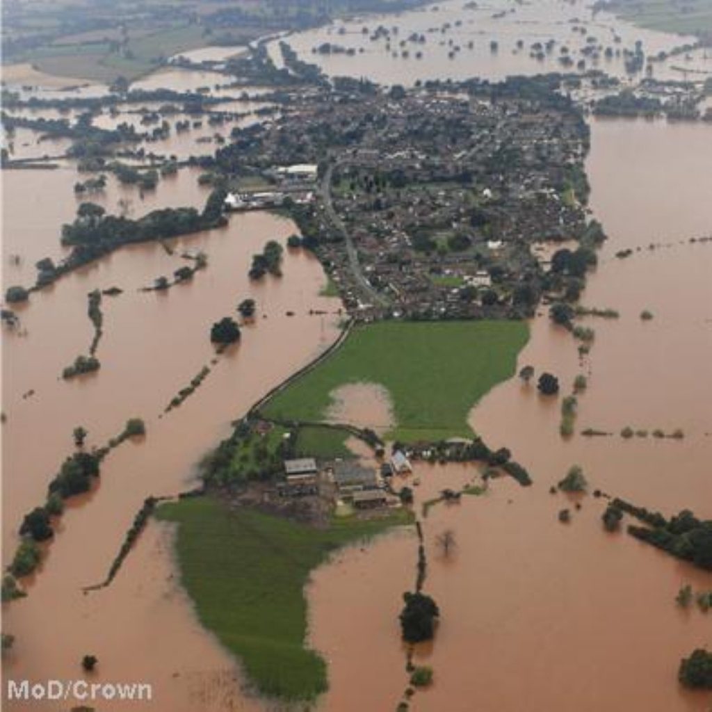 Flooded: Oxfam warns climate change means poor will be worst affected 