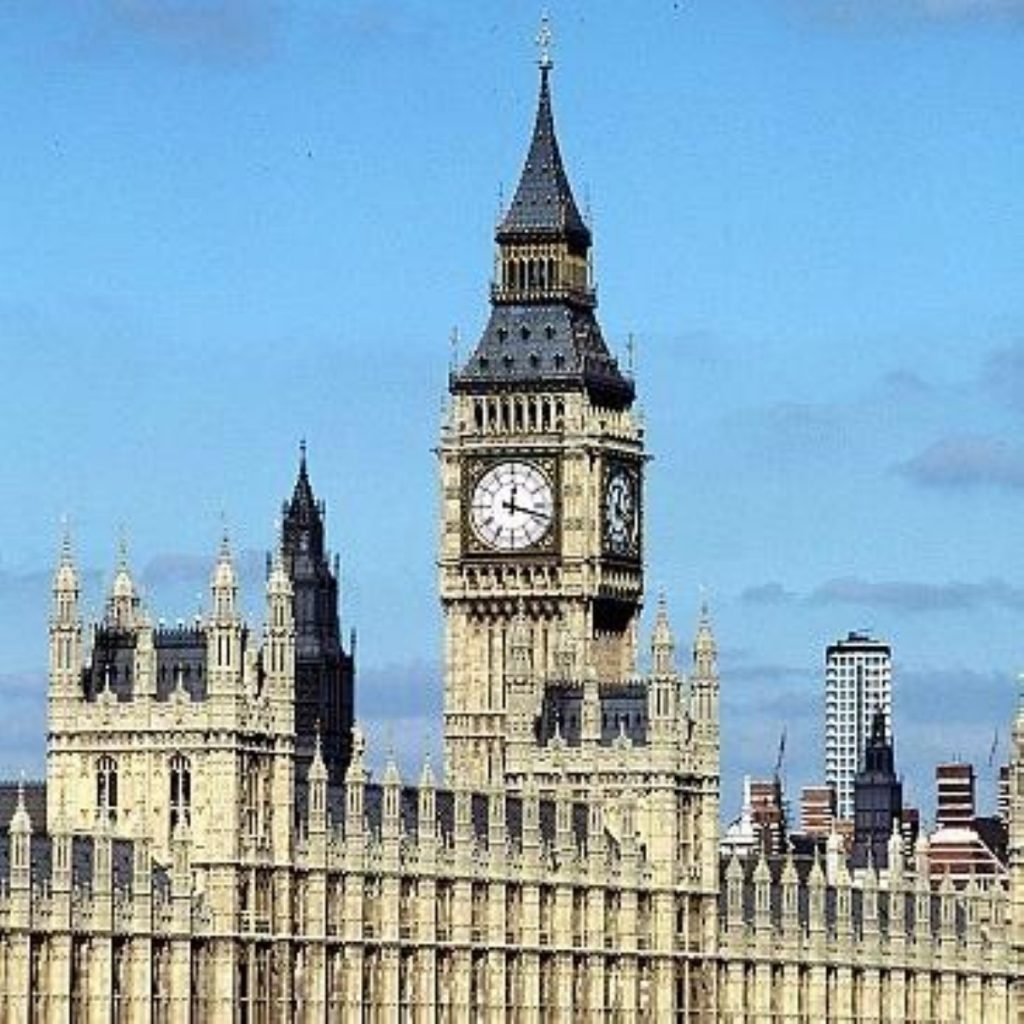 Unions demonstrating outside parliament