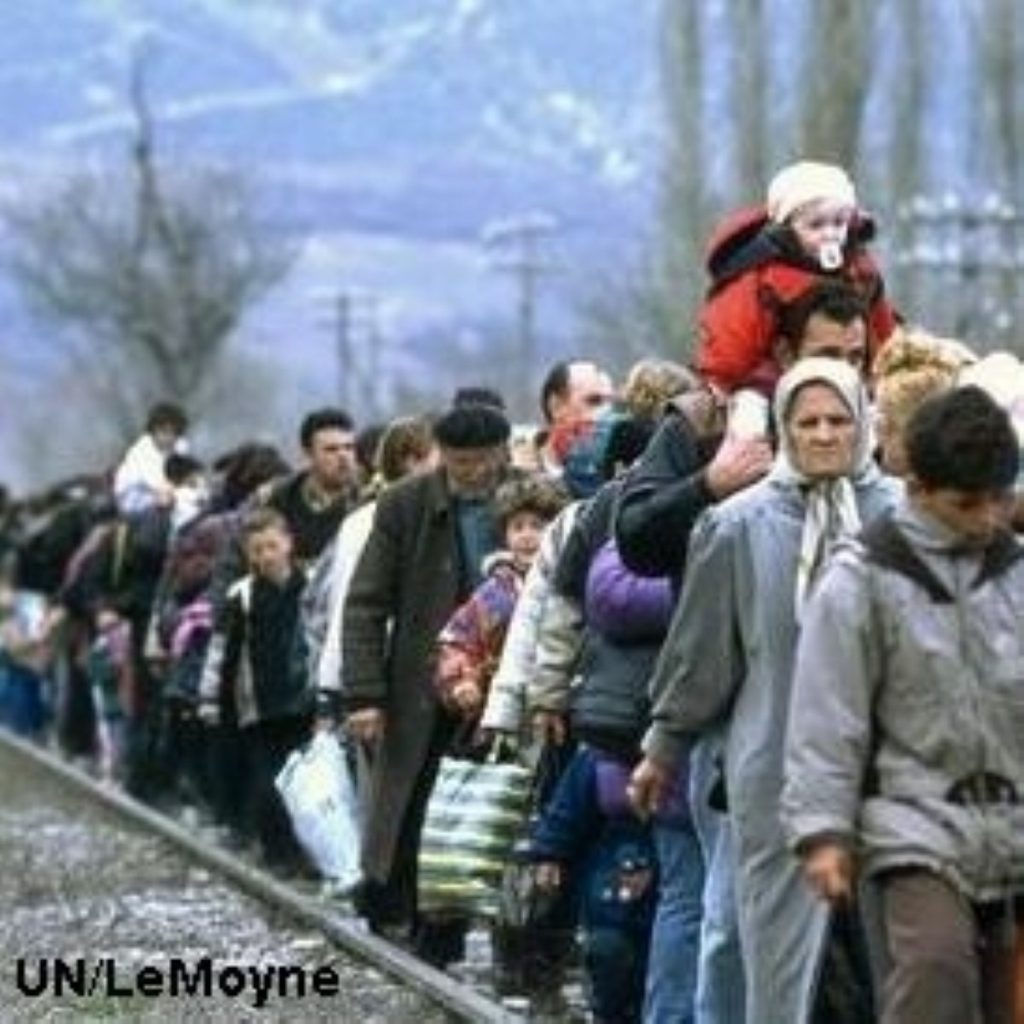 Kosovo refugees