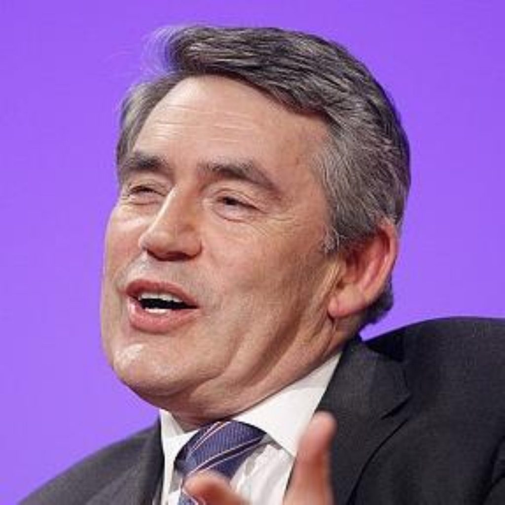 Gordon Brown meets Dalai Lama at Lambeth Palace