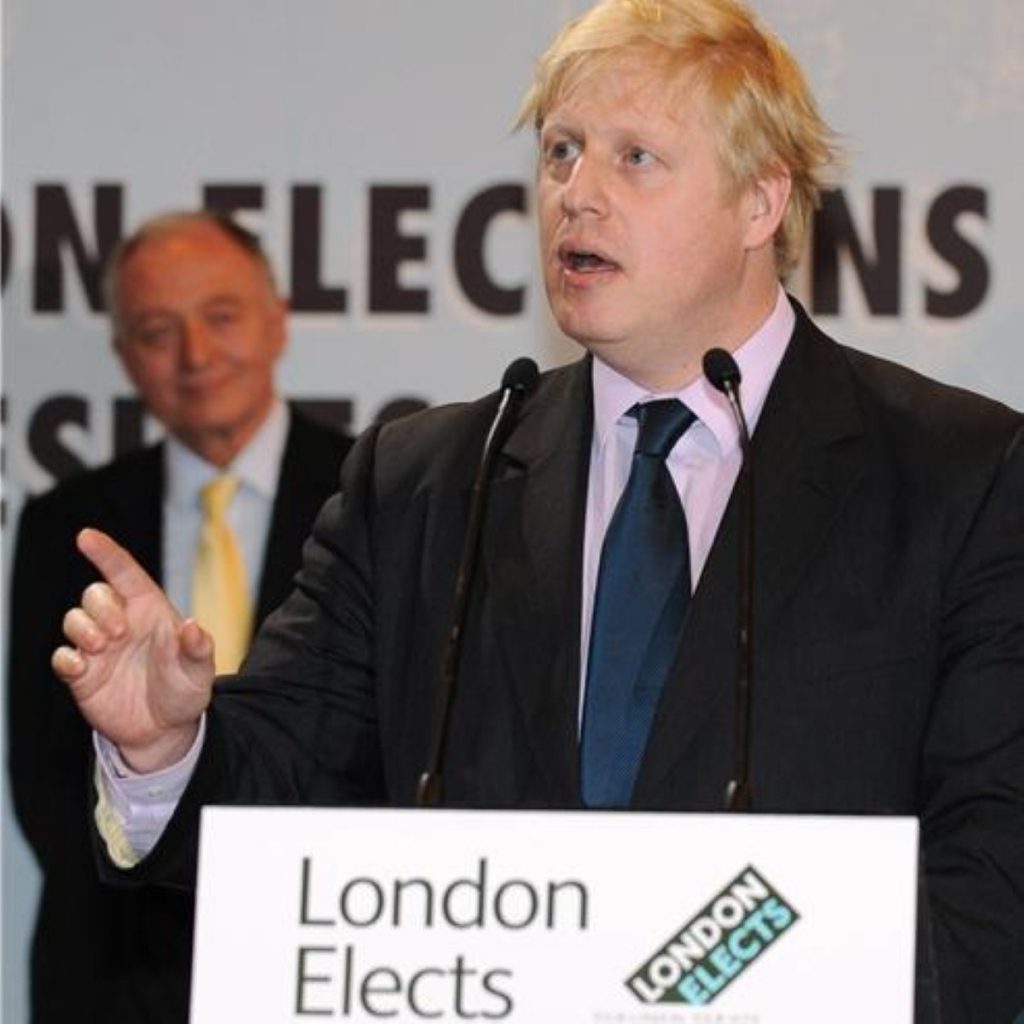 Boris Johnson is the new mayor of London