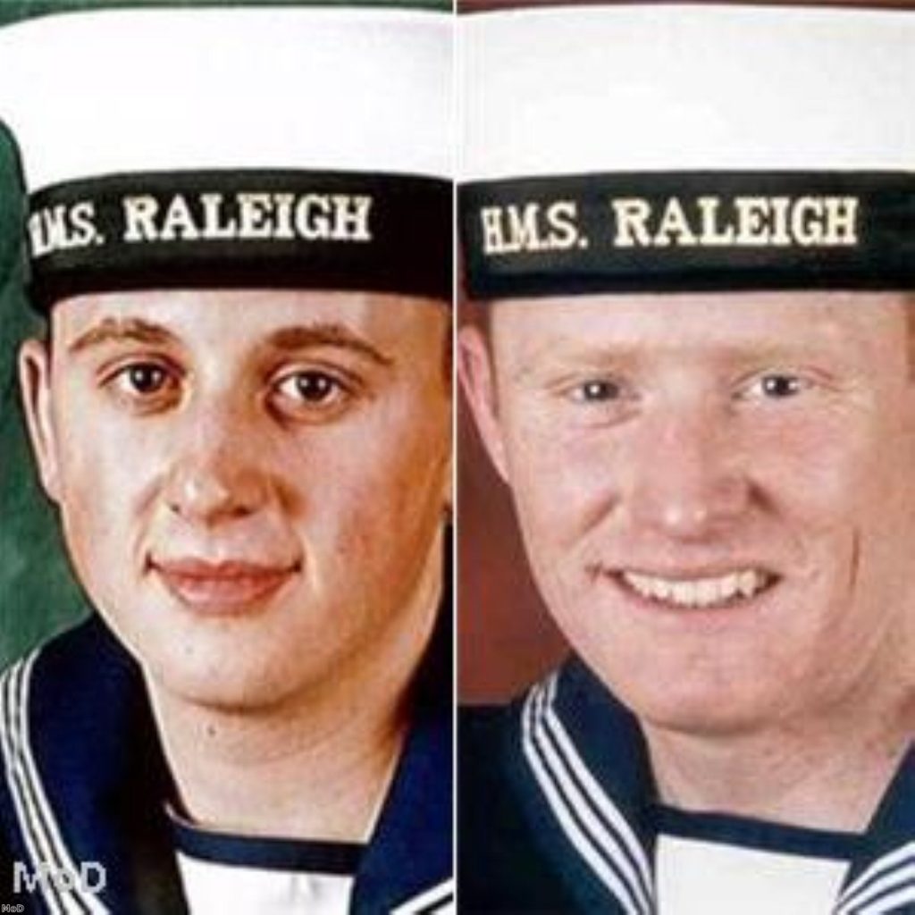 The pair died onboard HMS Tireless