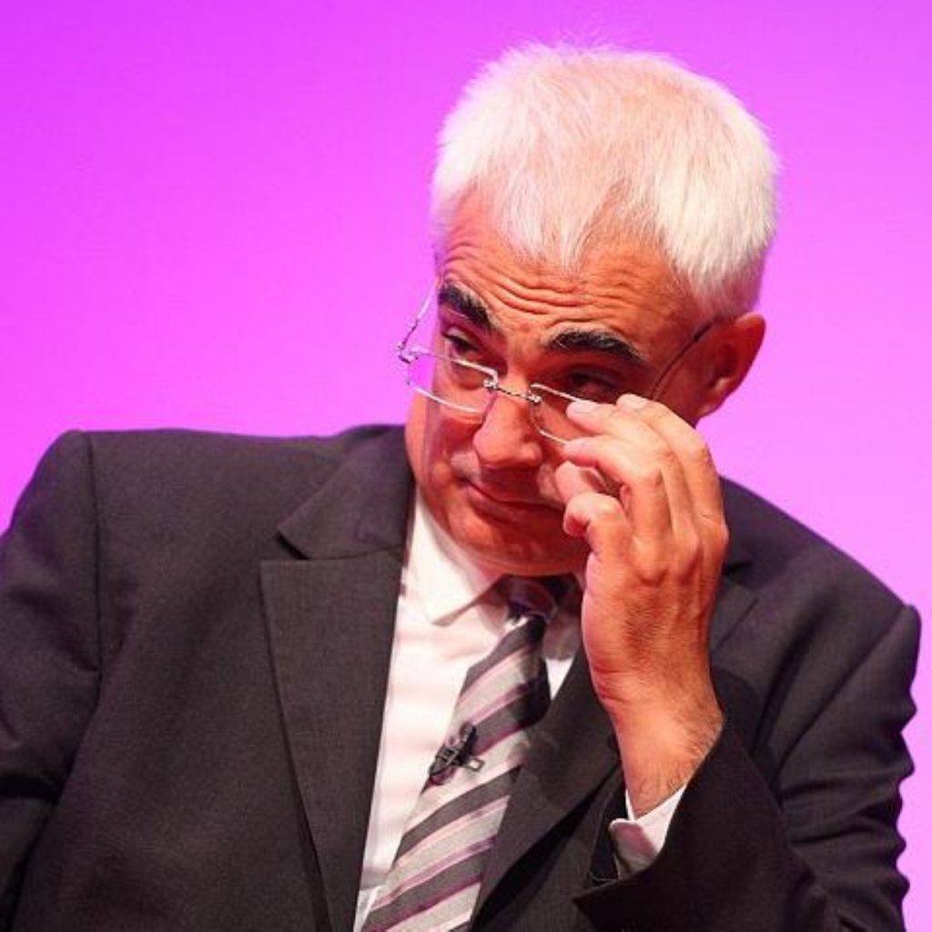 Alistair Darling upset with savers' exodus to Ireland