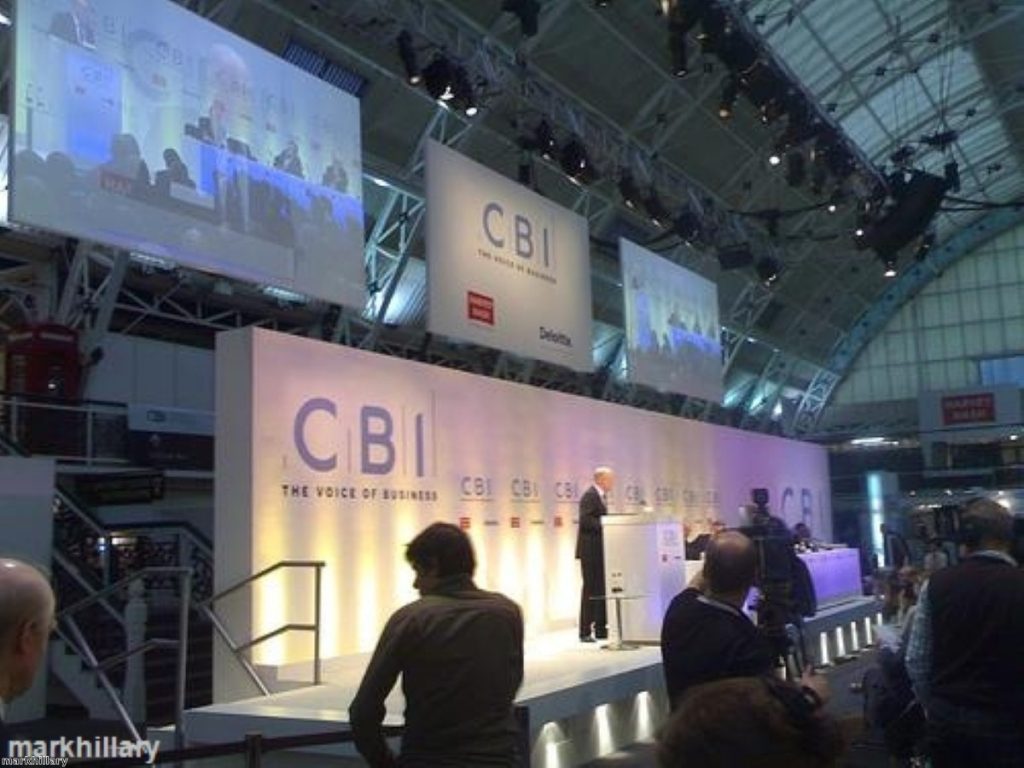 Dr Neil Bentley was speaking at a CBI event