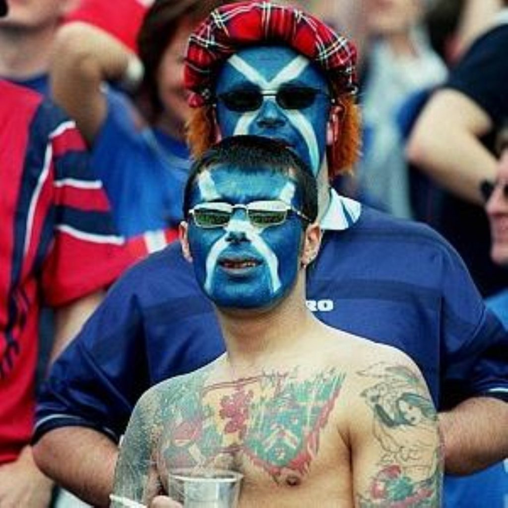 Scotland fans