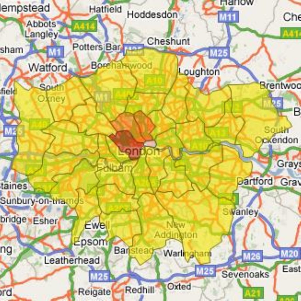 Crime levels in the Uk are now available to the public