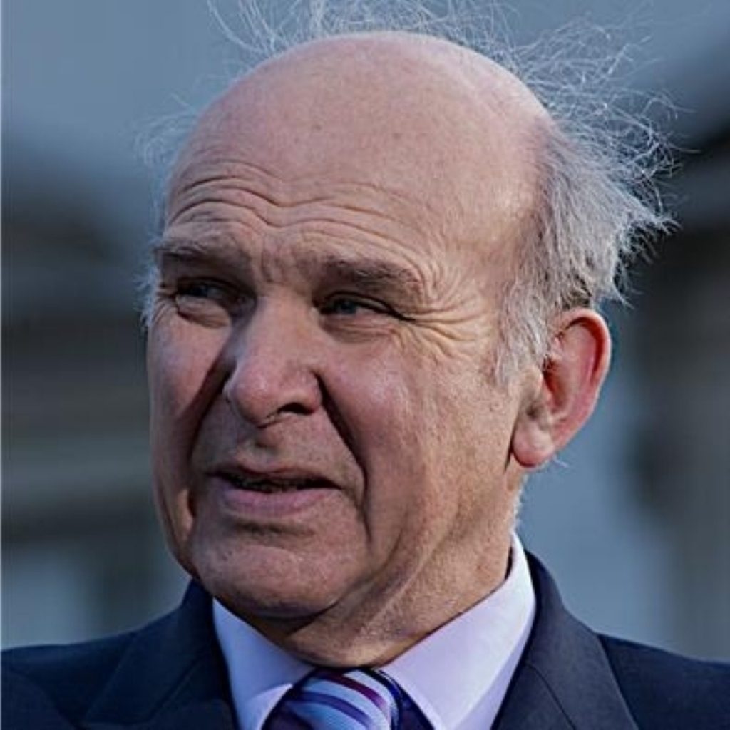 Vince Cable: 'We will ultimately be judged by the Government’s handling of the economic crisis'