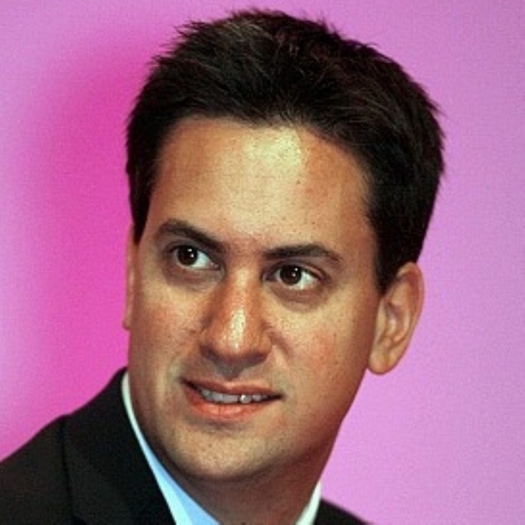 Miliband: 