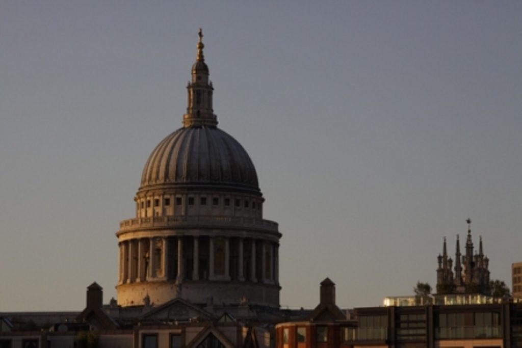 The memorial address was read in St Paul's cathedral