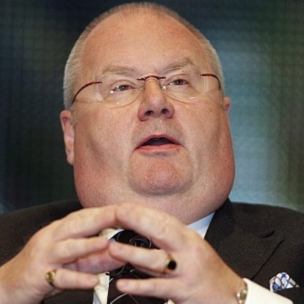 Eric Pickles, secretary for communities