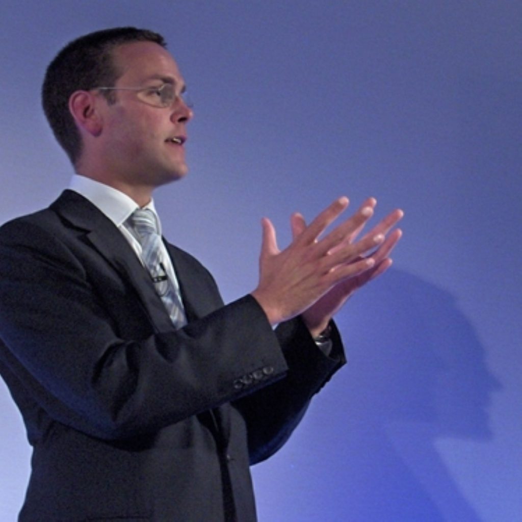 News Corporation chief executive James Murdoch