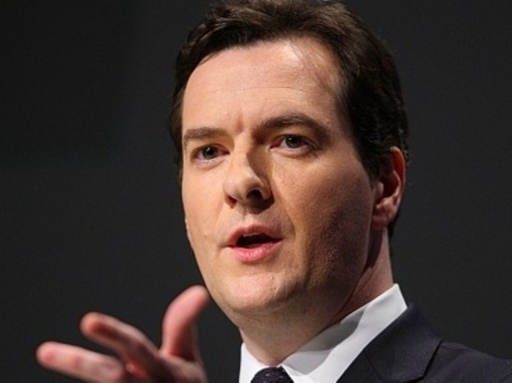 George Osborne is fresh in the job as chancellor