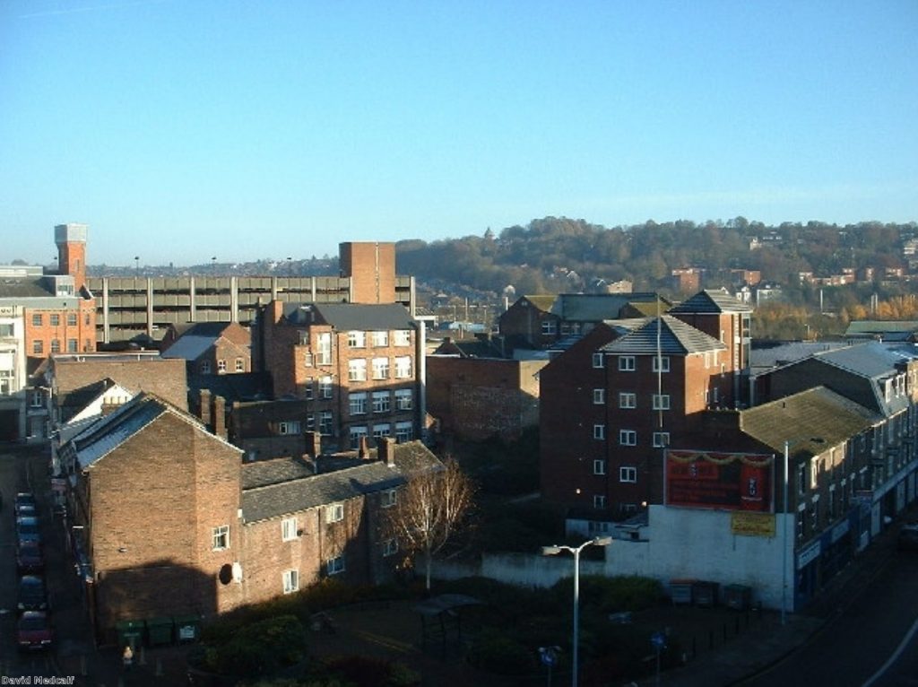 Luton, scene of last Saturday's EDL protest