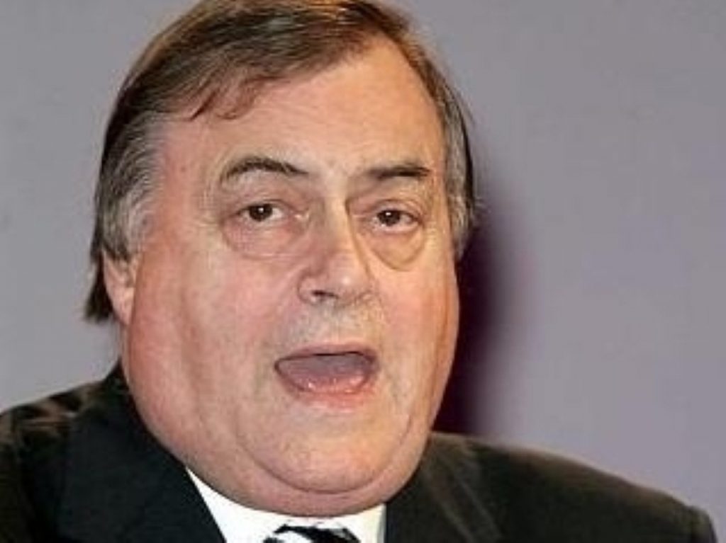 John Prescott, aghast