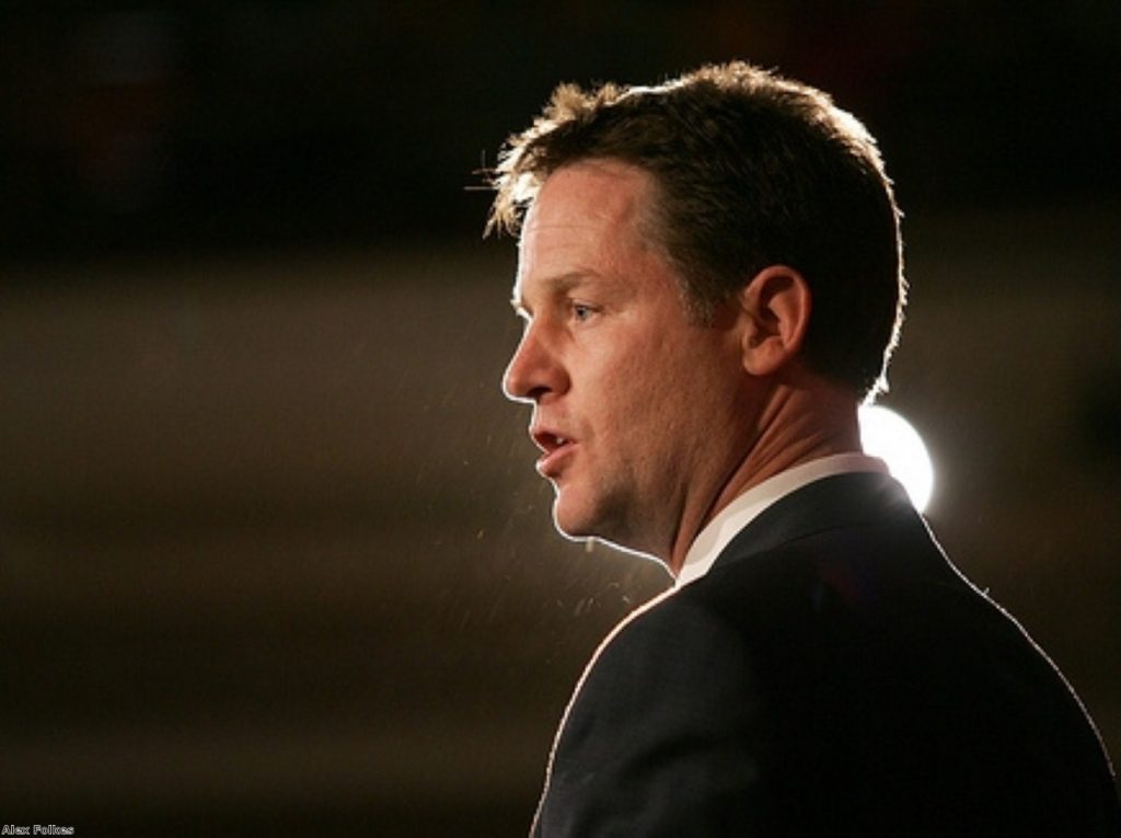 The Neet solution: Clegg outlines plan for young people