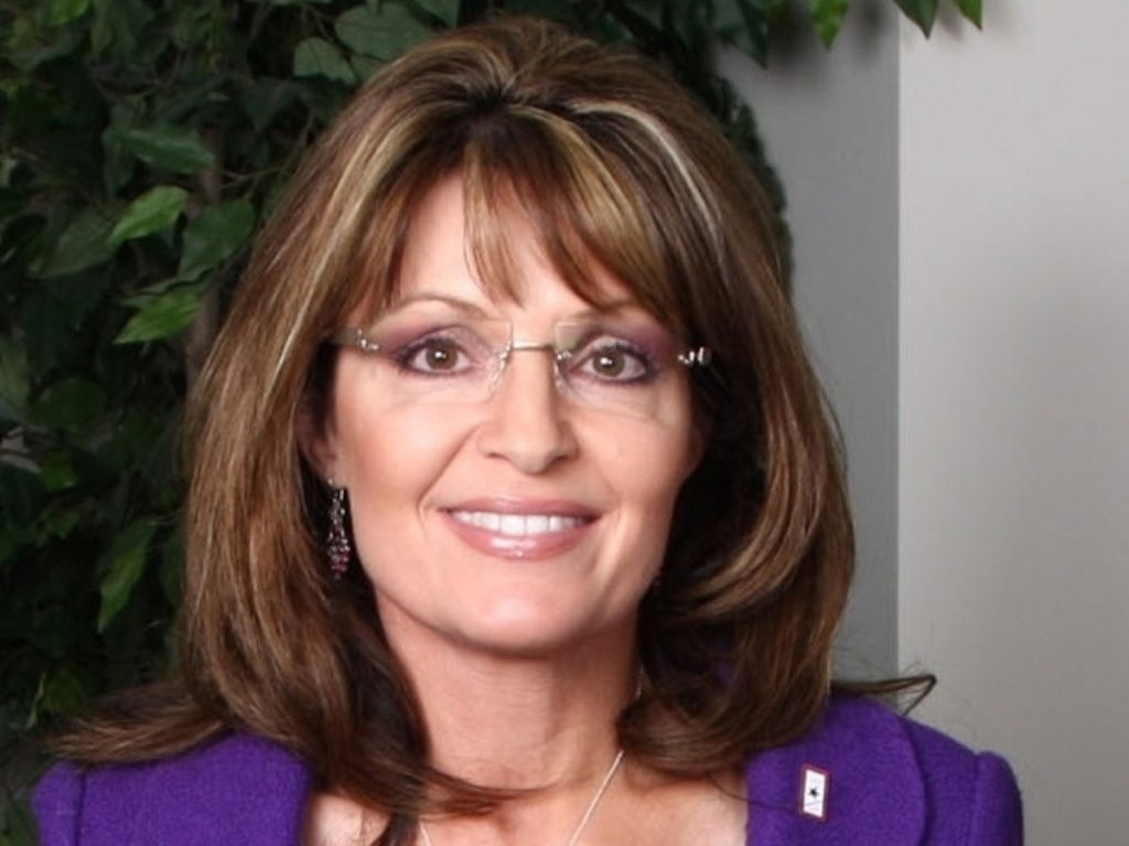 Sarah Palin professed to meeting Margaret Thatcher on Facebook