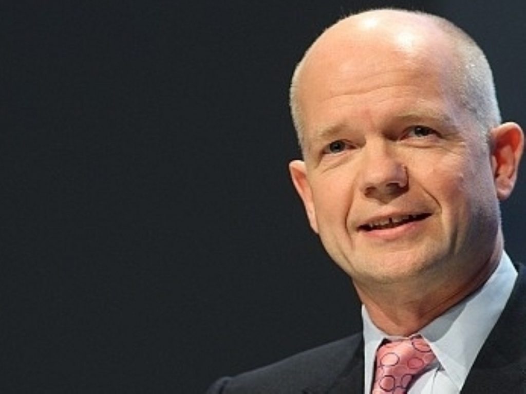 Hague praises 'defenders' of human rights