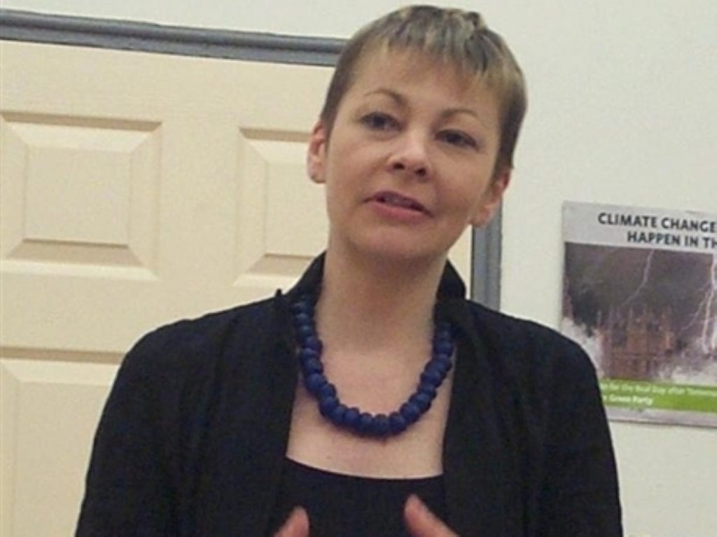 Caroline Lucas sees Lib Dem vulnerability