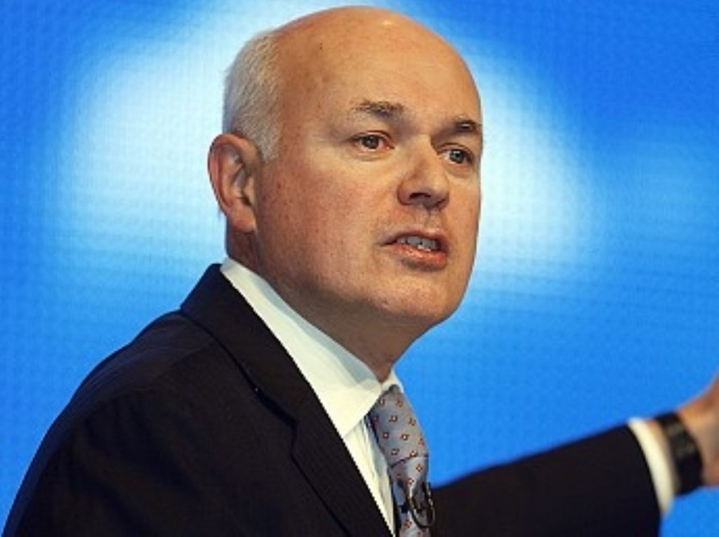 Iain Duncan Smith in controversial mode