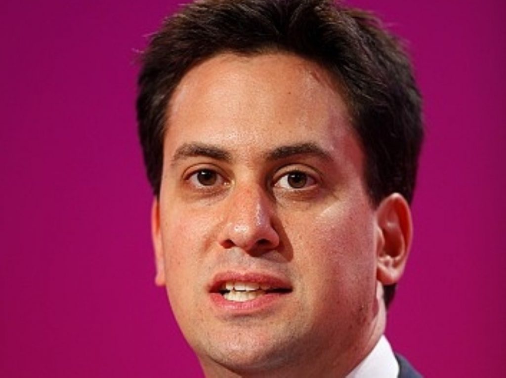 Ed Miliband, Labour leader, comments on Stephen Hester's decision to forsake his £963,000 bonus