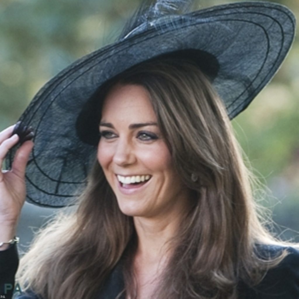 Kate on a more public occasion 