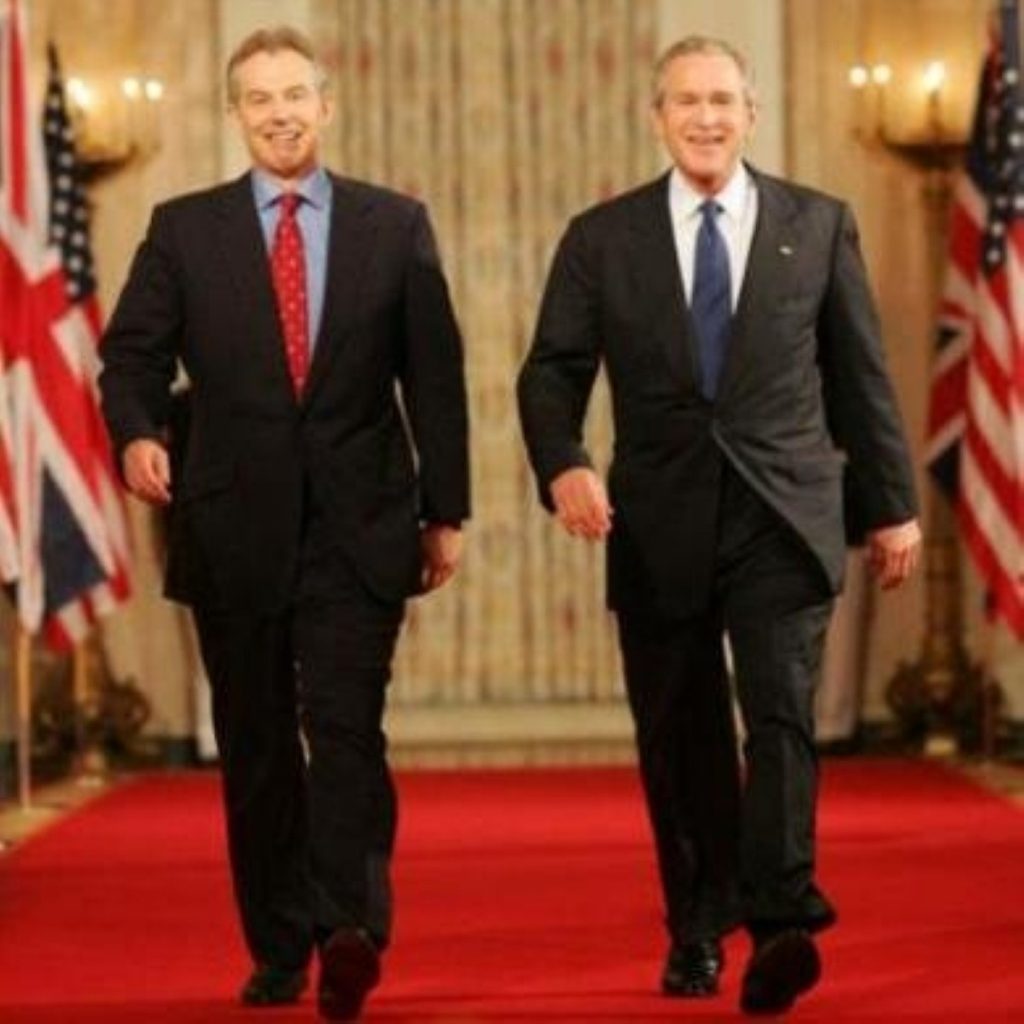 The Blair-Bush alliance was central in the build-up to war 